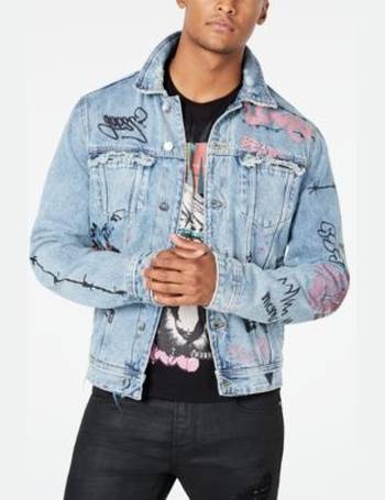 guess mens denim jacket