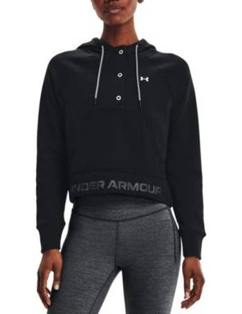 under armor cropped hoodie