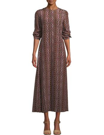 Women's Printed Dresses Offers at Lafayette 148 New York - Extrabux