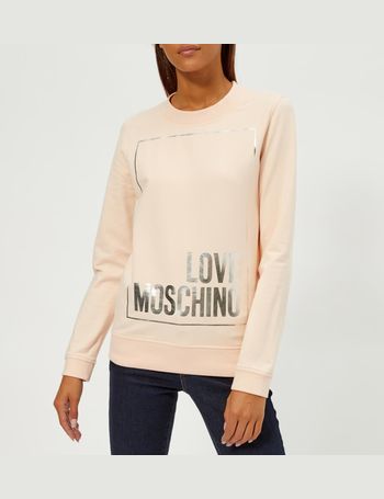 love moschino women's sweatshirt
