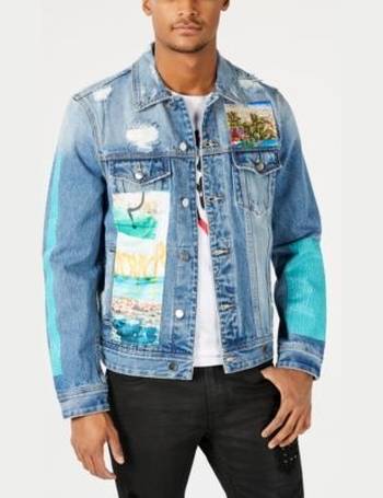 guess mens denim jacket