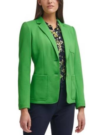 tommy hilfiger green blazer