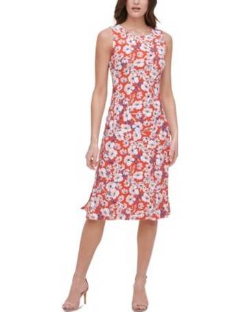 tommy hilfiger sleeveless cotton garden dress