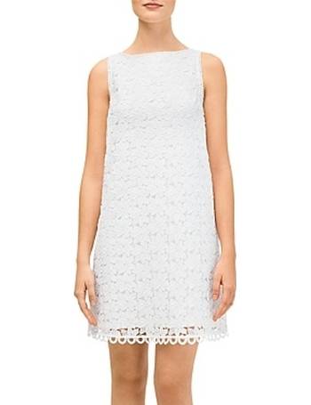 kate spade leaf lace shift dress