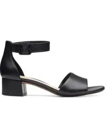 elisa dedra leather heeled sandals